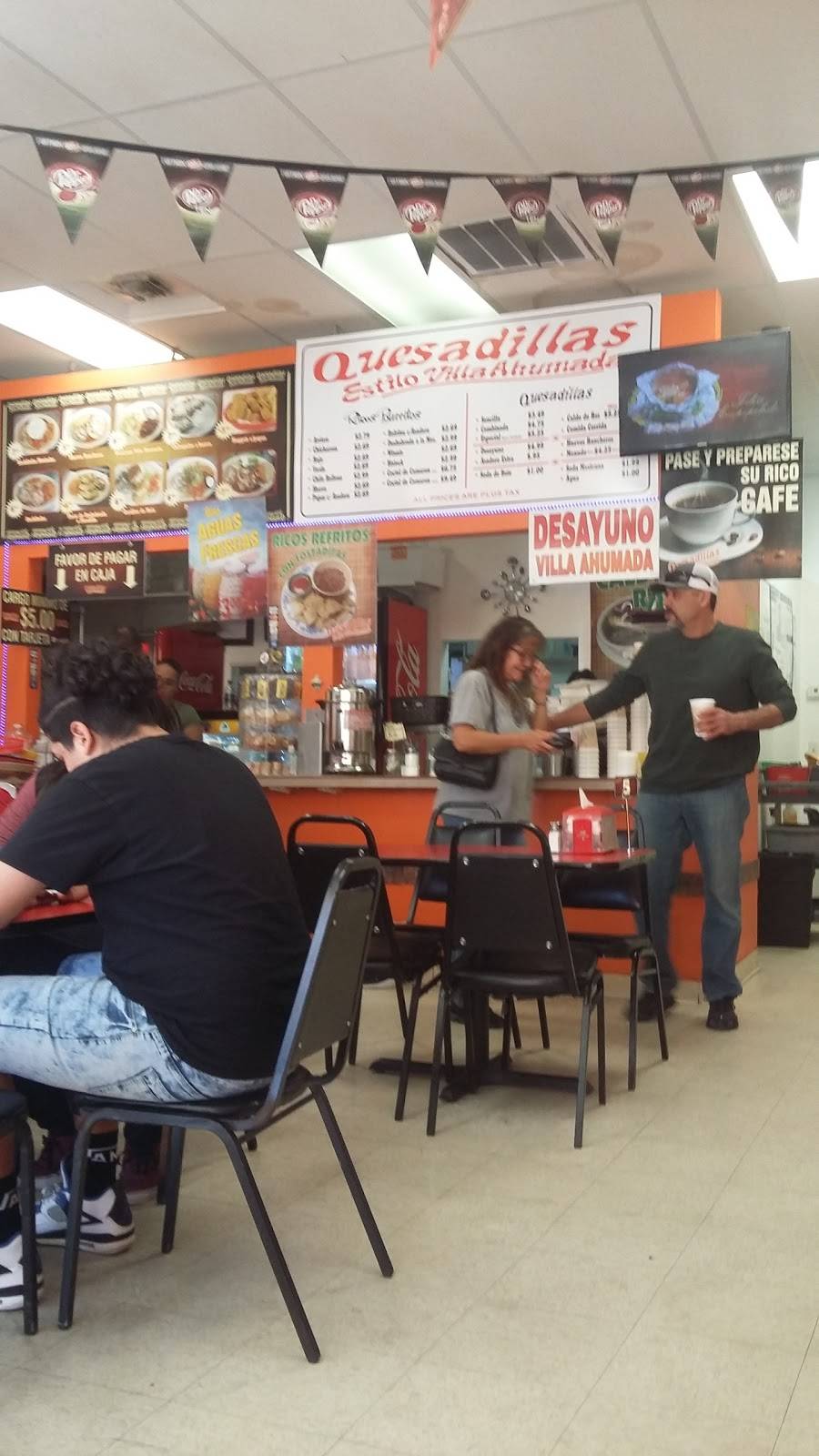 Quesadillas Estilo VillaAhumada | restaurant | 131 Horizon Blvd # 5, Socorro, TX 79927, USA | 9157900456 OR +1 915-790-0456