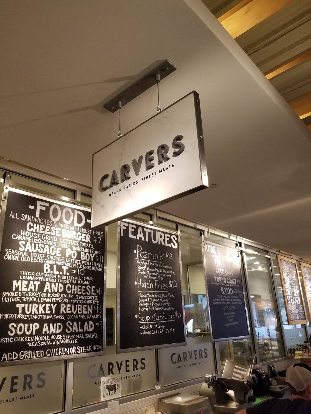 Carvers | restaurant | 435 Ionia Ave SW, Grand Rapids, MI 49503, USA | 6169802278 OR +1 616-980-2278