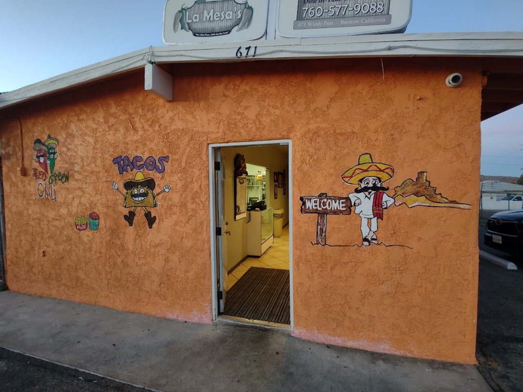 La Mesa | restaurant | 671 Windy Pass, Barstow, CA 92311, USA | 7608184336 OR +1 760-818-4336