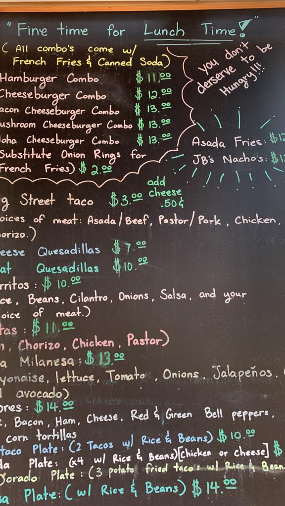 JBs Authentic Taco Kitchen | restaurant | 801 W Main St, Atlanta, TX 75551, USA | 7146430632 OR +1 714-643-0632