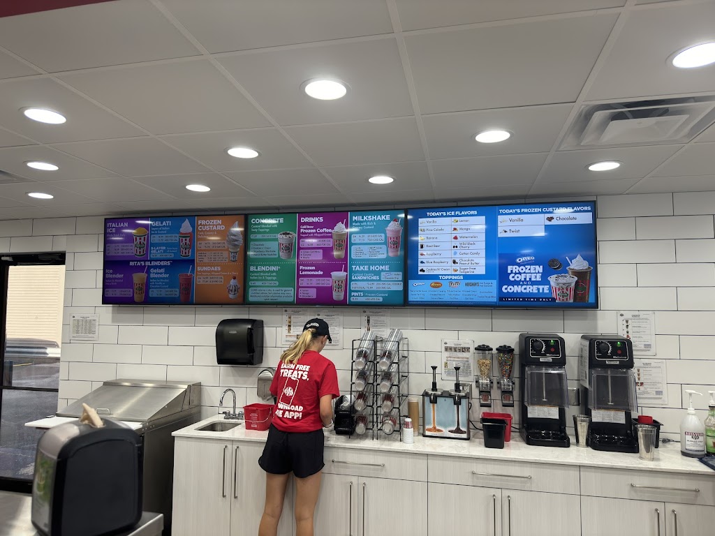 Ritas Italian Ice & Frozen Custard | restaurant | 6312 Covington Rd, Fort Wayne, IN 46804, USA | 2604341332 OR +1 260-434-1332