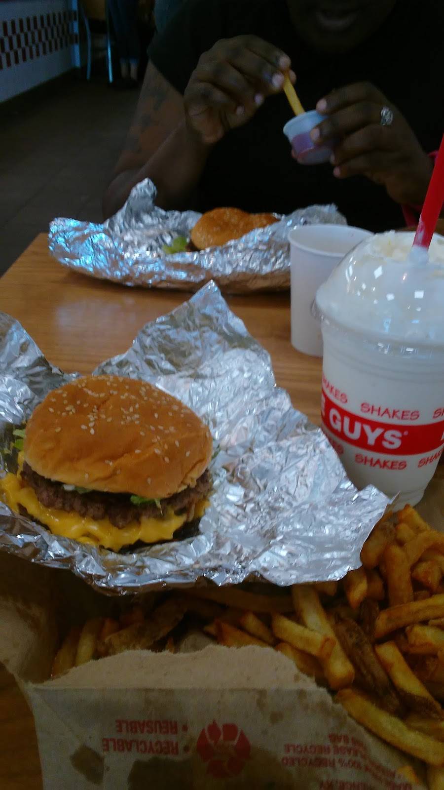 Five Guys | meal takeaway | 3600 Boston St, Baltimore, MD 21224, USA | 4105221580 OR +1 410-522-1580