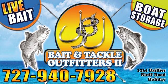 J & J Bait and Tackle Outfitters II | meal takeaway | 1234 Baillies Bluff Road, Holiday, FL 34691, USA | 7279407928 OR +1 727-940-7928