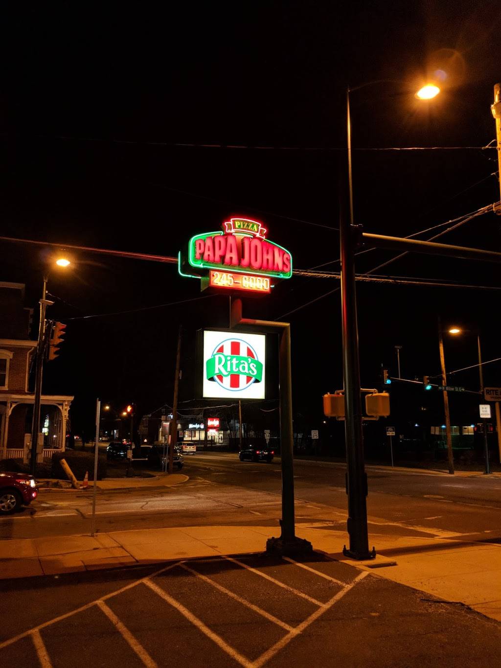 Papa Johns Pizza | restaurant | 500 S Hanover St, Carlisle, PA 17013, USA | 7172456000 OR +1 717-245-6000