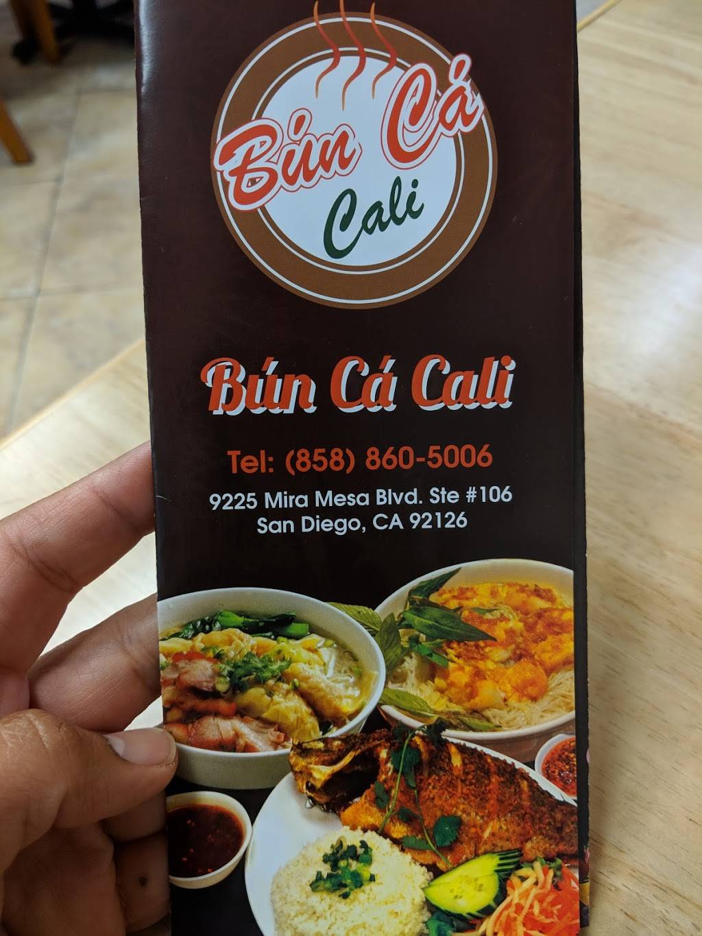 Bun Ca Cali | restaurant | 9225 Mira Mesa Blvd #106, San Diego, CA 92126, USA | 8588605006 OR +1 858-860-5006