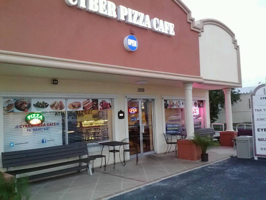 Cyber Pizza Cafe & Intl Cuisine | meal delivery | 1200 S Federal Hwy, Dania Beach, FL 33004, USA | 9544176227 OR +1 954-417-6227
