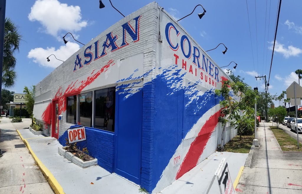 Asian corner Thai sushi | restaurant | 1100 NE 4th Ave, Fort Lauderdale, FL 33304, USA | 9549005290 OR +1 954-900-5290