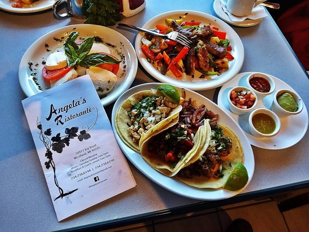 Angelas Ristorante | restaurant | 38417 Joy Rd, Westland, MI 48185, USA | 7347386198 OR +1 734-738-6198