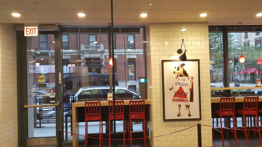 Chick-fil-A | restaurant | 30 E Chicago Ave, Chicago, IL 60611, USA | 3122668888 OR +1 312-266-8888