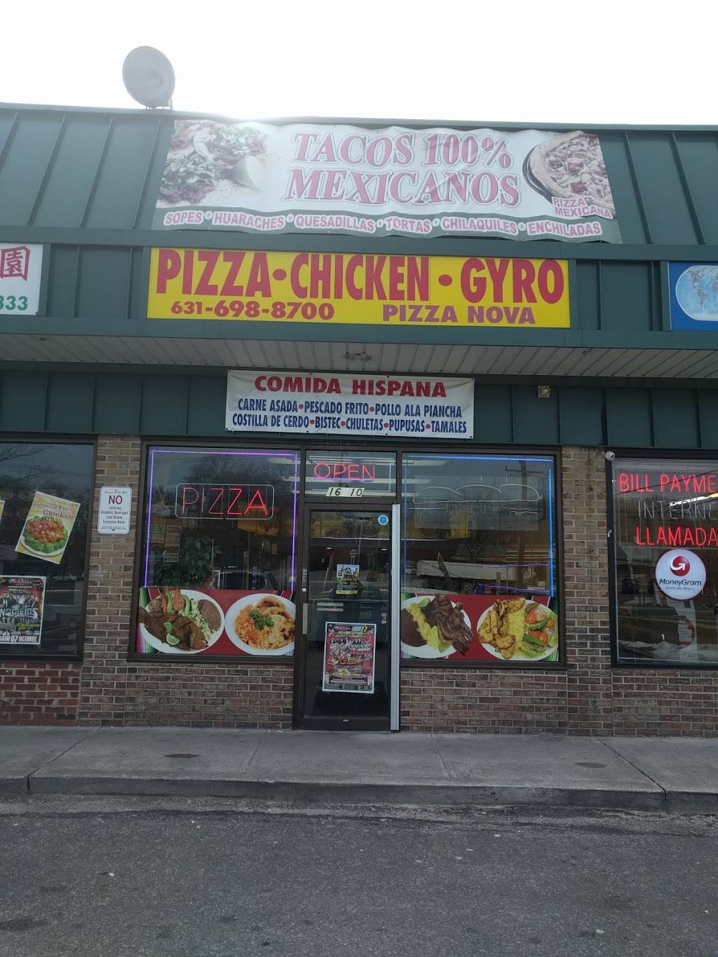 Pizza Nova Los Tacos | meal delivery | 16 Middle Country Rd, Coram, NY 11727, USA | 6316988700 OR +1 631-698-8700