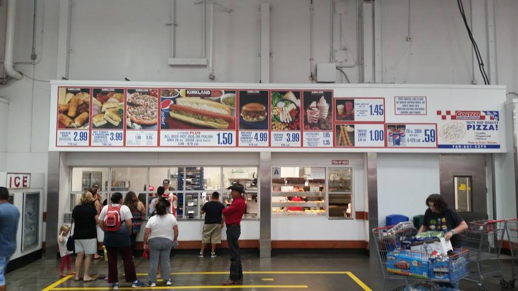 Costco Food Court | meal takeaway | 1755 Hacienda Dr, Vista, CA 92081, USA | 7606315374 OR +1 760-631-5374