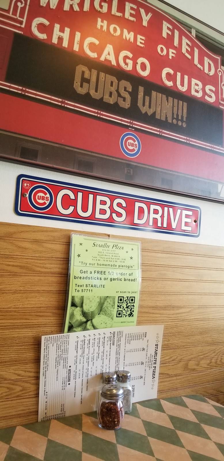 Starlite Pizza | restaurant | 932 E Ireland Rd, South Bend, IN 46614, USA | 5742915757 OR +1 574-291-5757