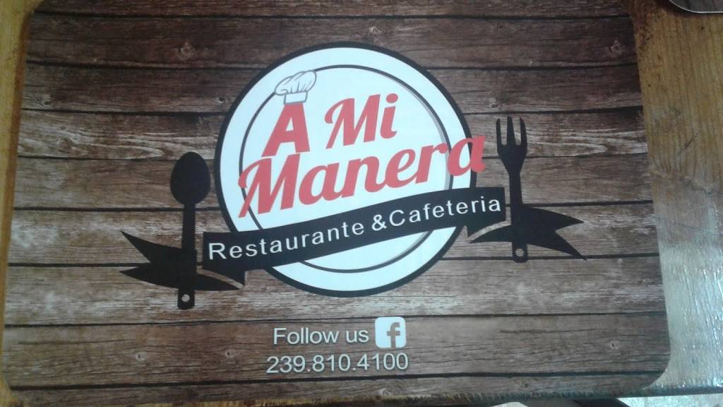 A mi manera restaurant and cafet | restaurant | 954 NE Pine Island Rd unit D, Cape Coral, FL 33909, USA | 2398004100 OR +1 239-800-4100