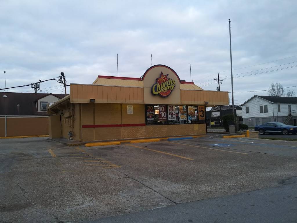 Churchs Chicken | restaurant | 3740 Airline Hwy, Metairie, LA 70002, USA | 5048311080 OR +1 504-831-1080