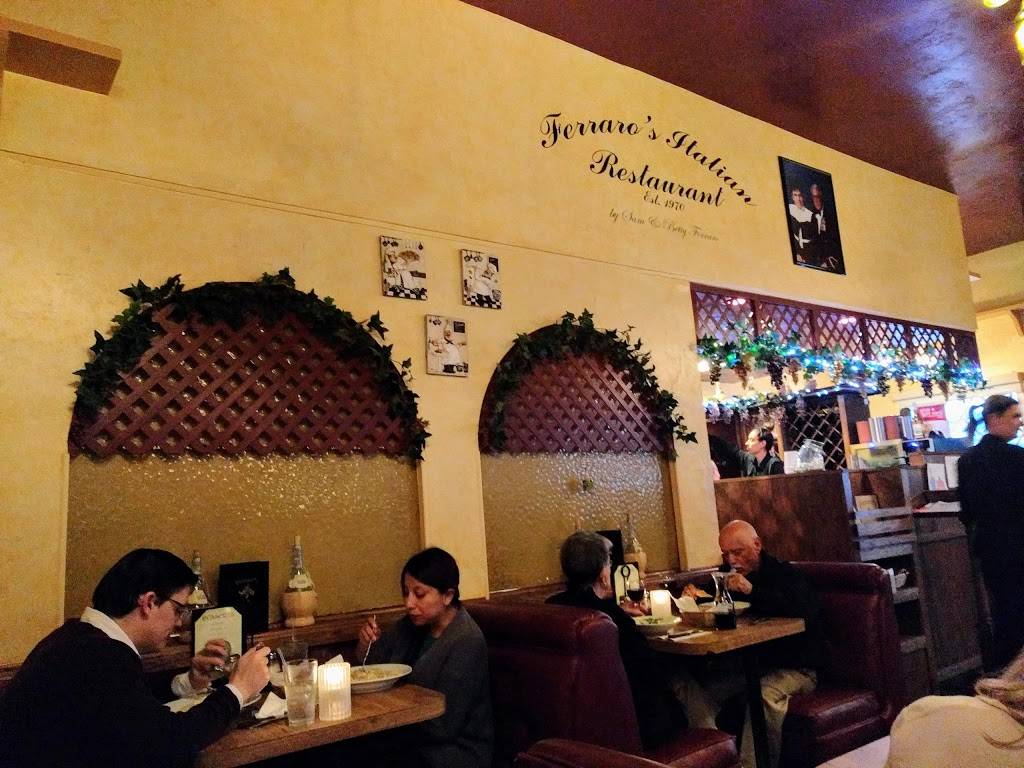 Ferraros Italian Restaurant | restaurant | 2788 E Main St, Ventura, CA 93003, USA | 8056487270 OR +1 805-648-7270