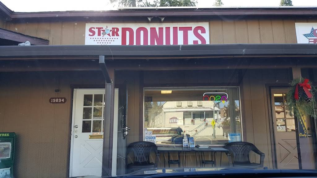 Star Donut | restaurant | 19894 CA-88, Pine Grove, CA 95665, USA | 2092965488 OR +1 209-296-5488