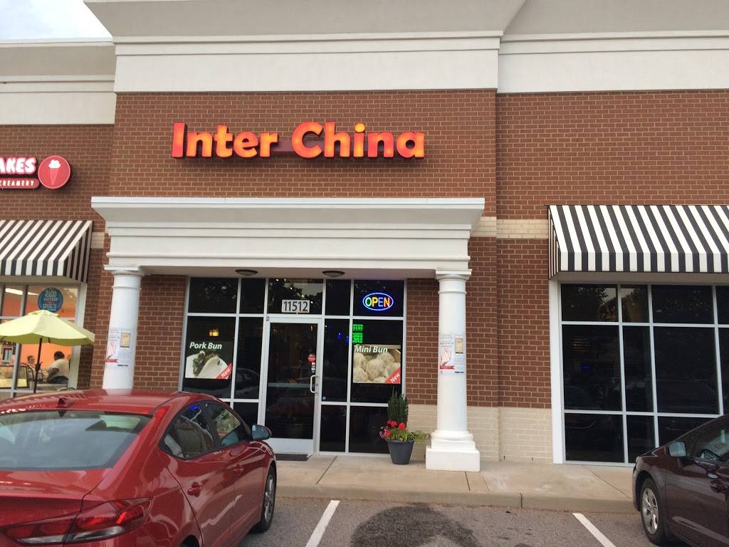 Inter China Restaurant | restaurant | 11512 Busy St, Richmond, VA 23236, USA | 8047940866 OR +1 804-794-0866
