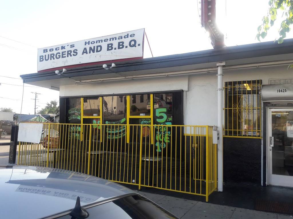 Becks Burger and BBQ | restaurant | 10425 S Avalon Blvd, Los Angeles, CA 90003, USA | 3232087588 OR +1 323-208-7588