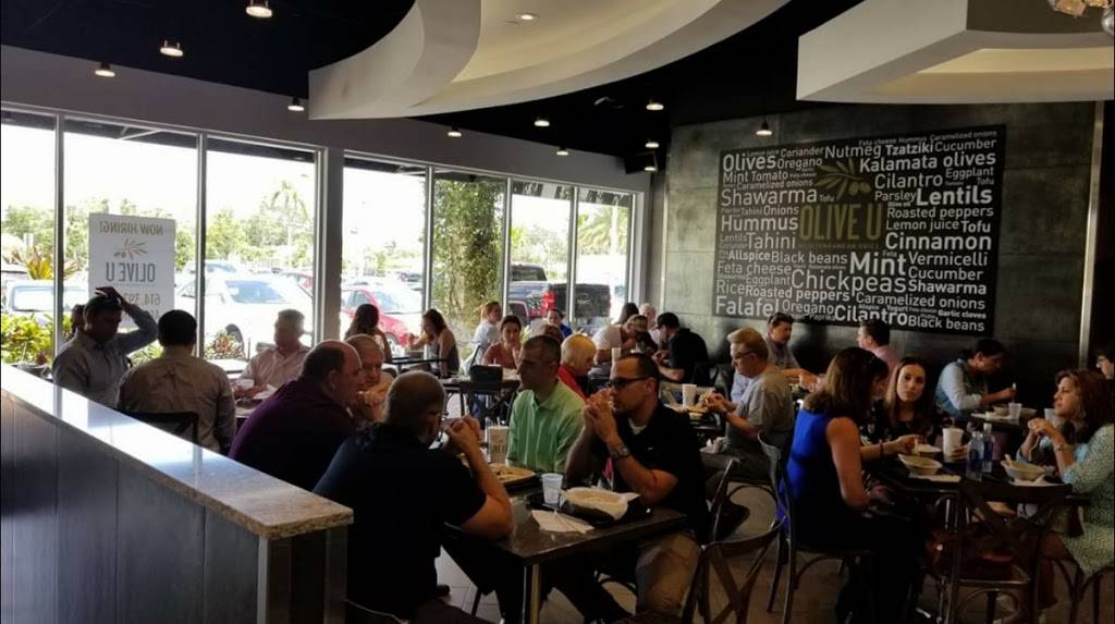 OLIVE U Mediterranean Grill | restaurant | 2632 PGA Boulevard, Palm Beach Gardens, FL 33410, USA | 5615000103 OR +1 561-500-0103
