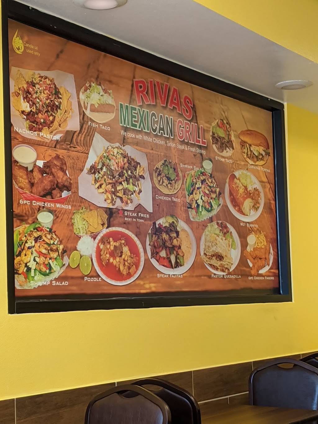Rivas Mexican Grill | restaurant | 2800 E Tropical Pkwy #102, North Las Vegas, NV 89081, USA | 7022282299 OR +1 702-228-2299