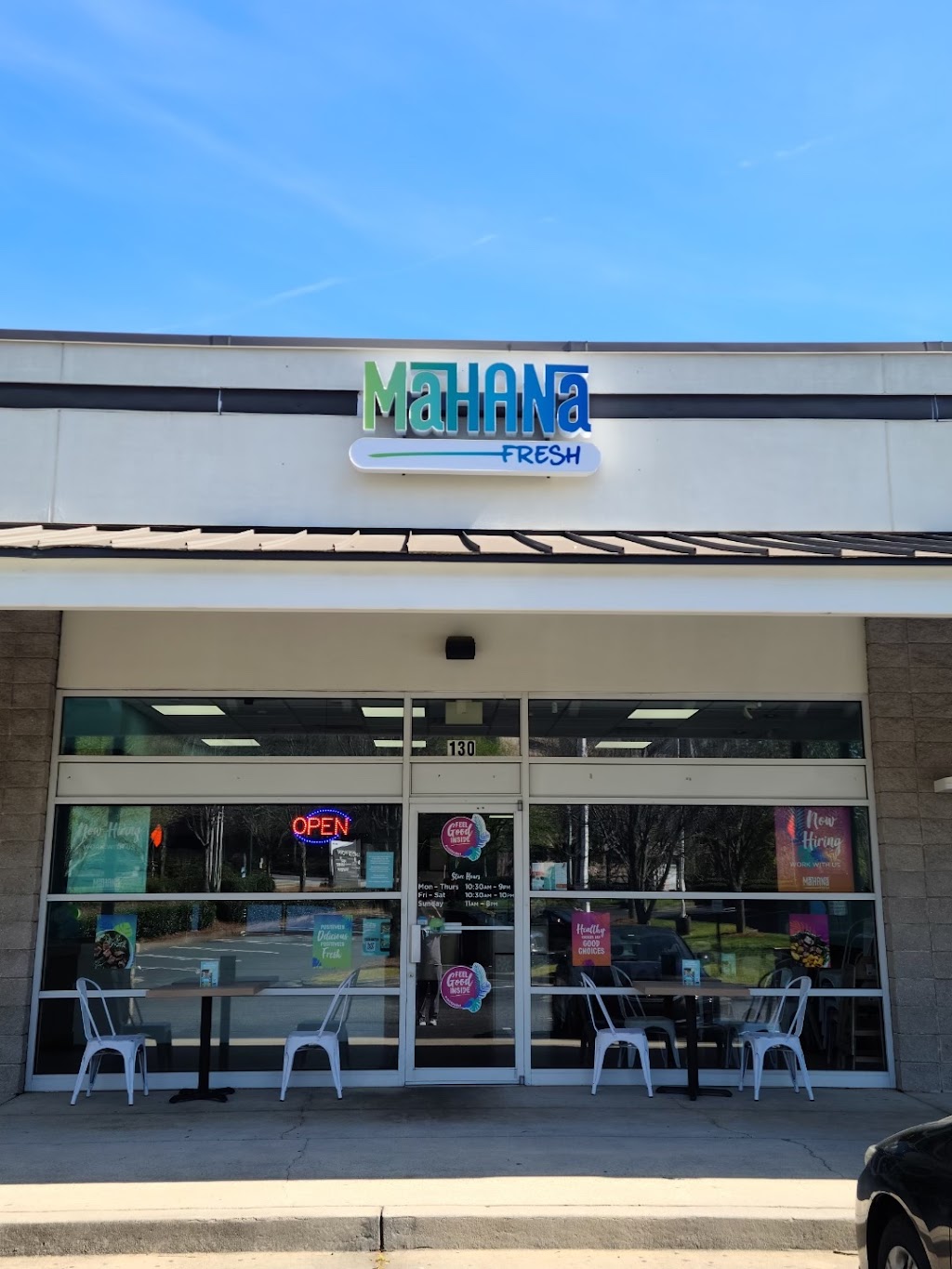 Mahana Fresh | restaurant | 860 Johnson Ferry Rd NE Suite 130, Atlanta, GA 30342, USA | 7707832339 OR +1 770-783-2339