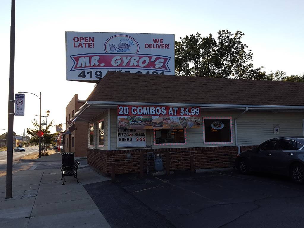 Mr. Gyros | restaurant | 1488 W Sylvania Ave, Toledo, OH 43612, USA | 4197250481 OR +1 419-725-0481