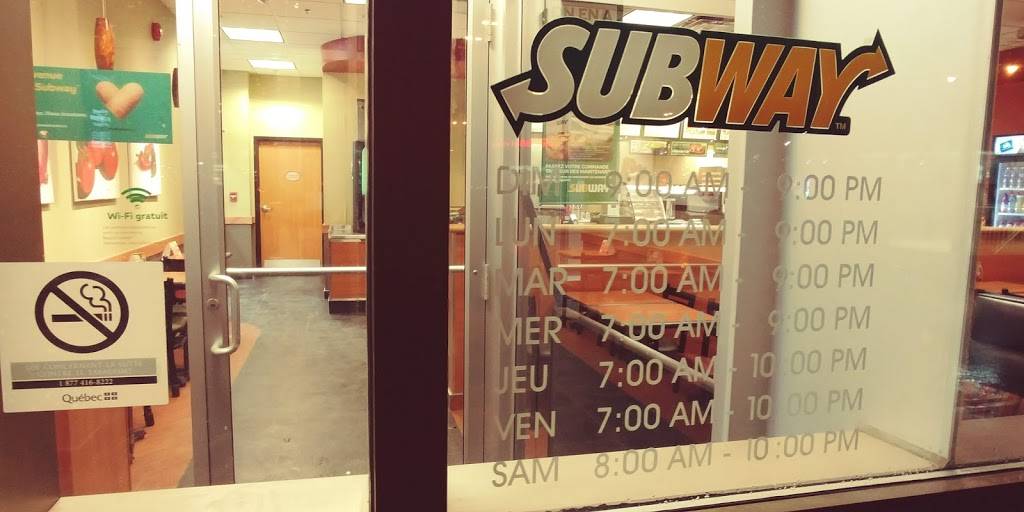 Restaurant SUBWAY | restaurant | 340 Belvedere Le Centre, #07B, Sherbrooke, QC J1H 4B5, Canada | 8197919145 OR +1 819-791-9145