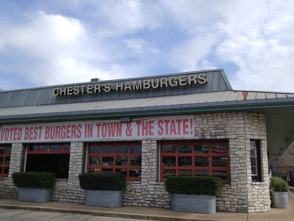 Chesters Hamburgers | restaurant | 1006 NE Interstate 410 Loop, San Antonio, TX 78209, USA | 2108058600 OR +1 210-805-8600