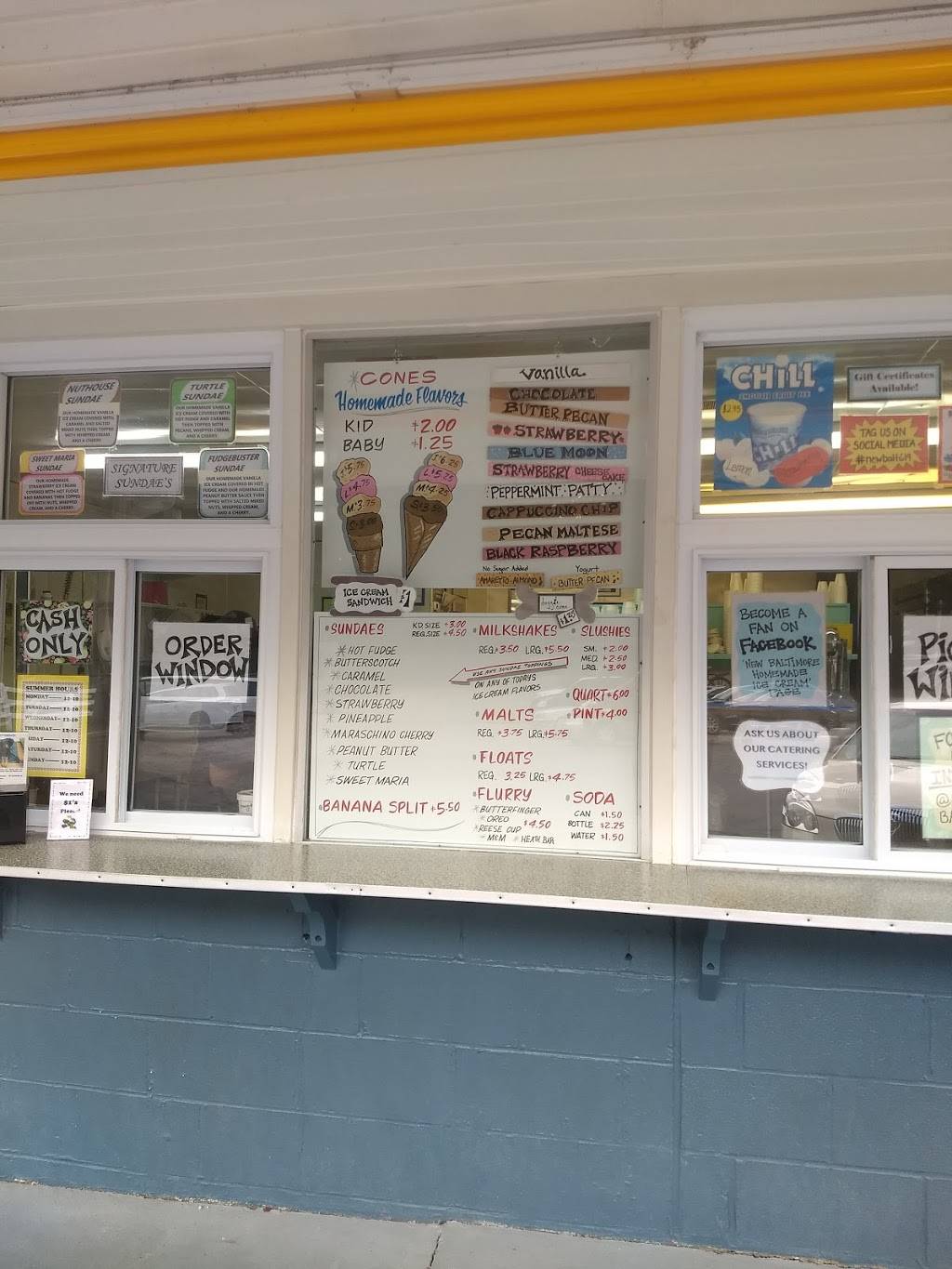 New Baltimore Ice Cream | restaurant | 2939-3271 Edison St NW, Uniontown, OH 44685, USA | 3308521475 OR +1 330-852-1475