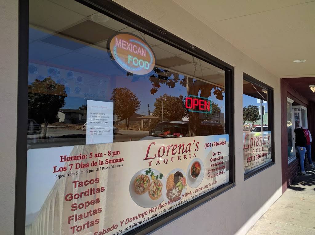 Lorenas Taqueria | restaurant | 132 Broadway St, King City, CA 93930, USA | 8313869060 OR +1 831-386-9060
