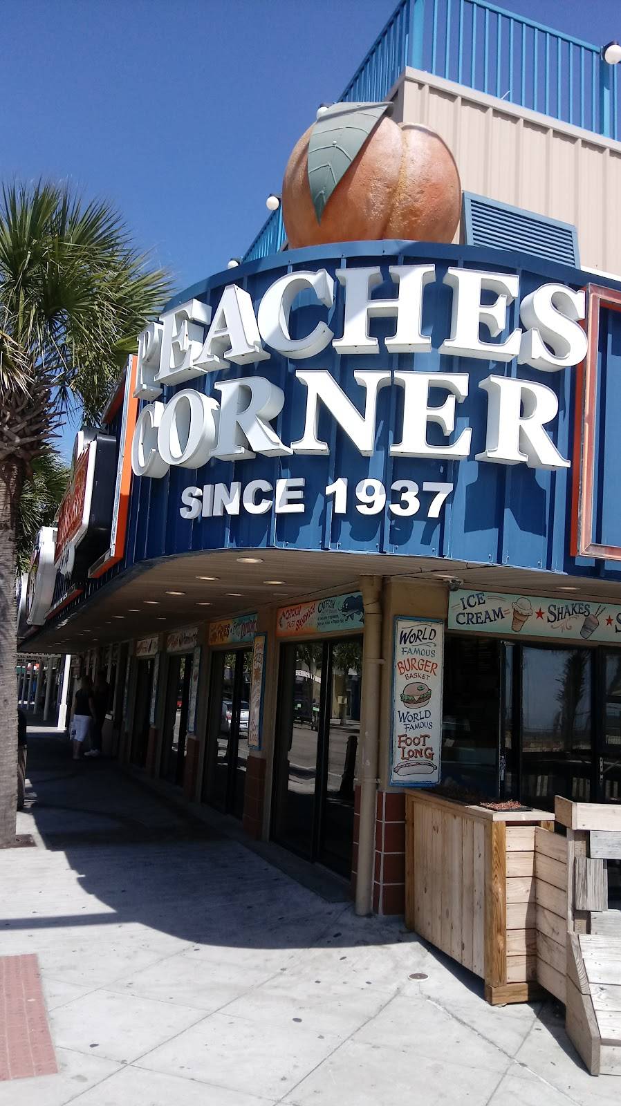 Peaches Corner | restaurant | 900 Ocean Blvd, Myrtle Beach, SC 29577, USA | 8434487424 OR +1 843-448-7424
