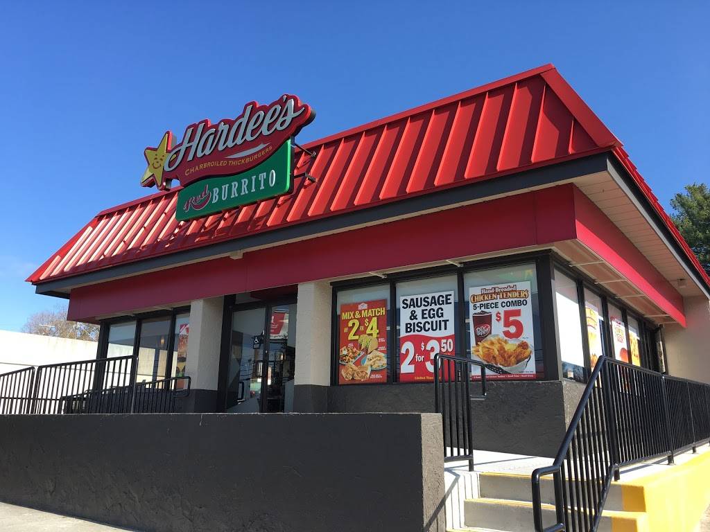 Hardees | restaurant | 230 S Jefferson Ave, Cookeville, TN 38501, USA | 9315269411 OR +1 931-526-9411