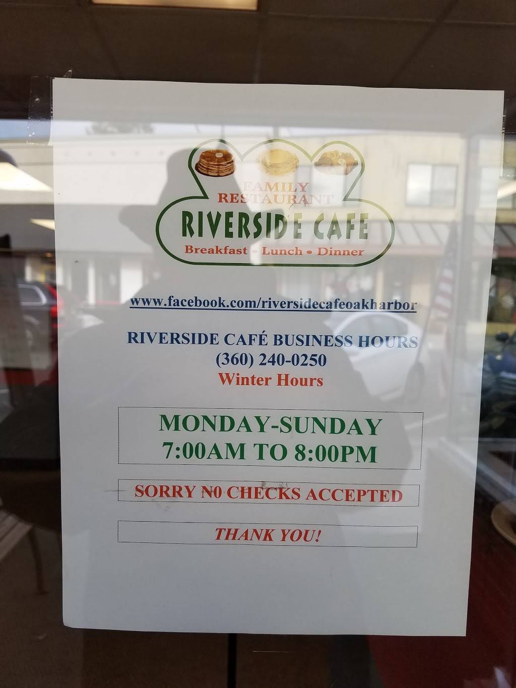 Riverside Cafe | restaurant | 673-705 SE Pioneer Way, Oak Harbor, WA 98277, USA | 3602400250 OR +1 360-240-0250