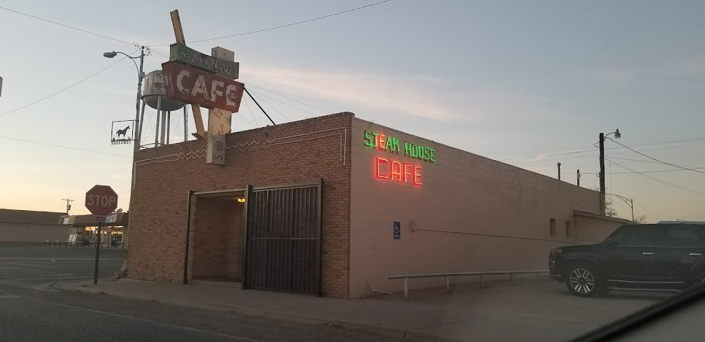 Steak House Cafe | restaurant | 1 E Broadway St, Tatum, NM 88267, USA | 5753989533 OR +1 575-398-9533