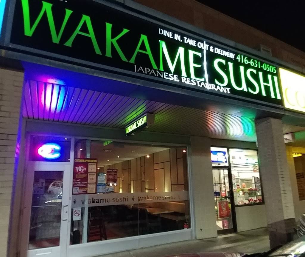 Wakame Sushi-Sheppard Bathurst | restaurant | 638 Sheppard Ave W, North York, ON M3H 2S1, Canada | 4166310505 OR +1 416-631-0505