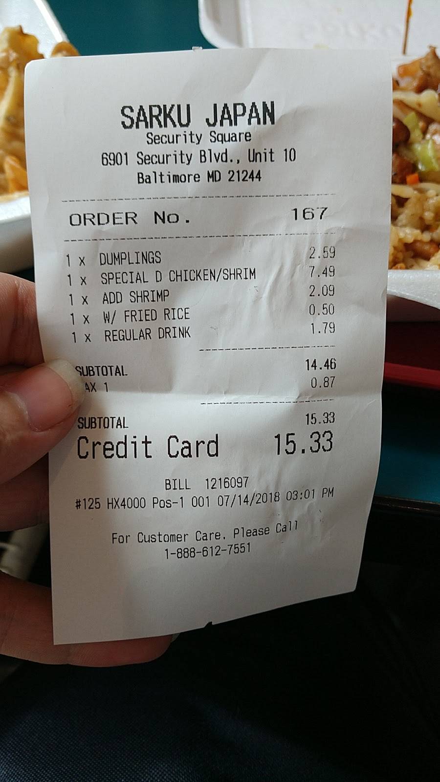 Sarku Japan | restaurant | Security Square Mall, 6901 Security Blvd #10, Baltimore, MD 21244, USA | 4102650191 OR +1 410-265-0191