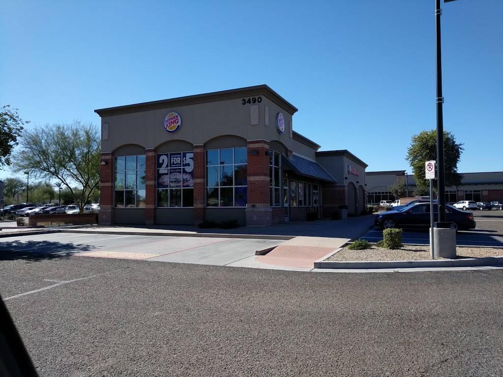 Burger King | restaurant | 3490 N Litchfield Rd, Goodyear, AZ 85395, USA | 6235355426 OR +1 623-535-5426