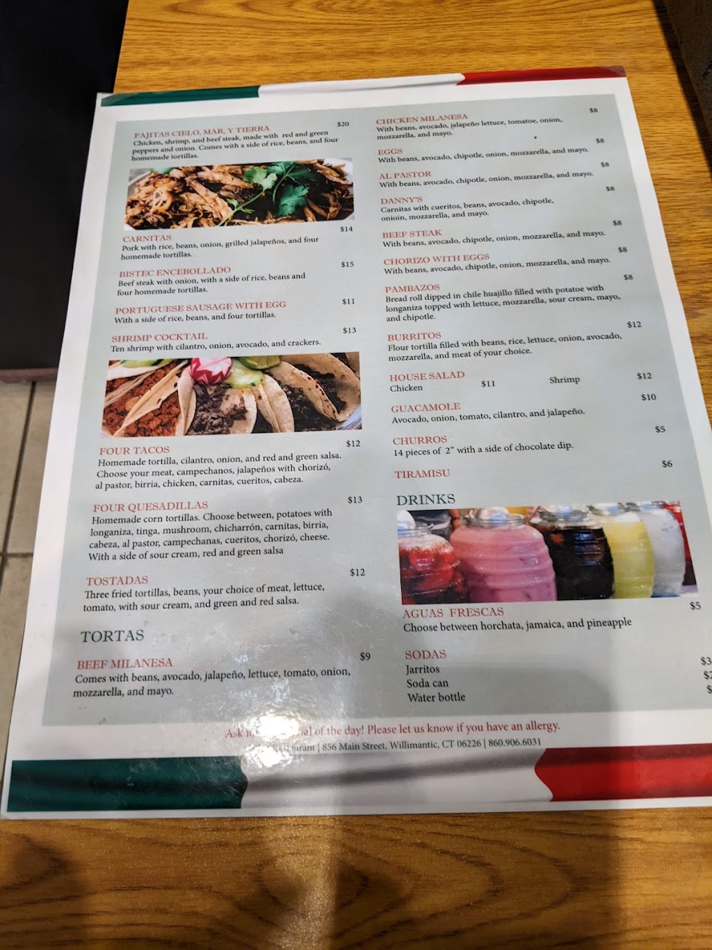 Gallos Restaurant | restaurant | 856 Main St, Willimantic, CT 06226, USA | 8609066031 OR +1 860-906-6031