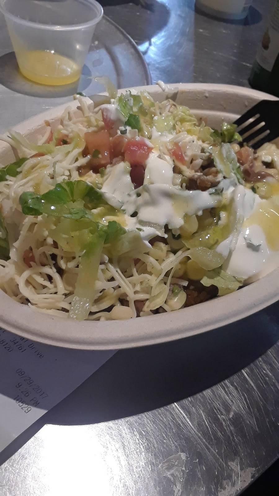Chipotle Mexican Grill | restaurant | 10149 W Colonial Dr, Ocoee, FL 34761, USA | 4072988120 OR +1 407-298-8120