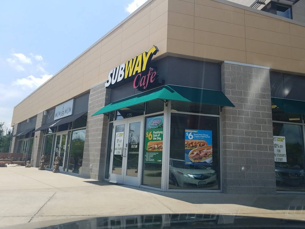Subway | restaurant | 10945 George Mason Cir, Manassas, VA 20110, USA | 5713795108 OR +1 571-379-5108