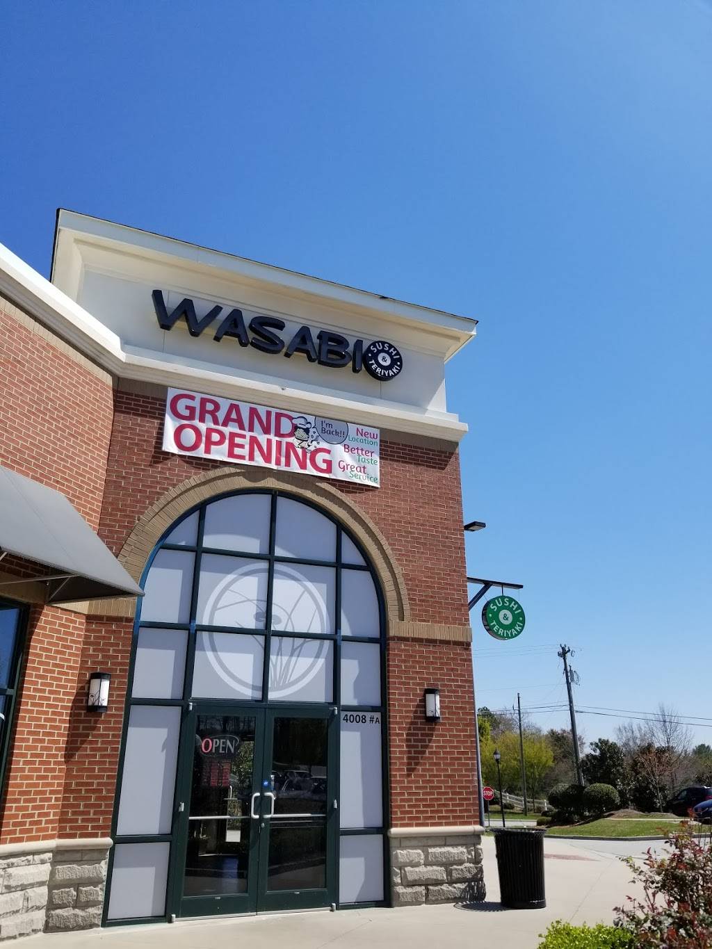 Wasabi Sushi & Teriyaki | restaurant | 4008 Battleground Ave, Greensboro, NC 27410, USA | 3366178336 OR +1 336-617-8336