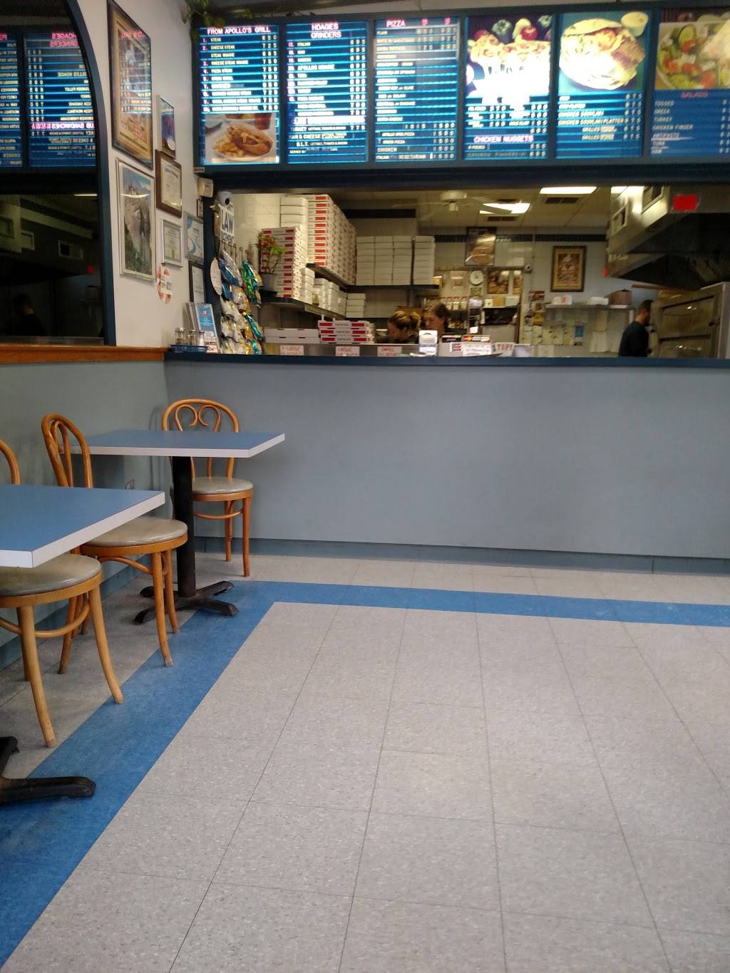 East Falls Apollos Pizza | meal takeaway | 3542 Conrad St, Philadelphia, PA 19129, USA | 2158420178 OR +1 215-842-0178