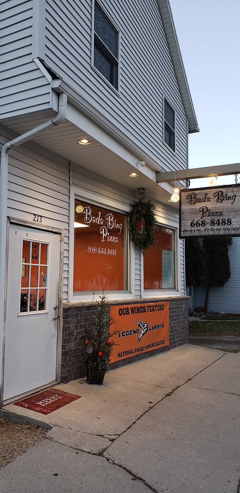 Bada Bing Pizza | meal delivery | 213 S Main St, Cedar Grove, WI 53013, USA | 9206688488 OR +1 920-668-8488