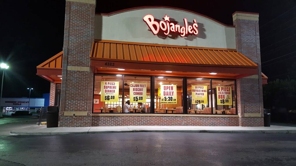 Bojangles Famous Chicken n Biscuits | restaurant | 4323 University Dr, Huntsville, AL 35816, USA | 2568953317 OR +1 256-895-3317