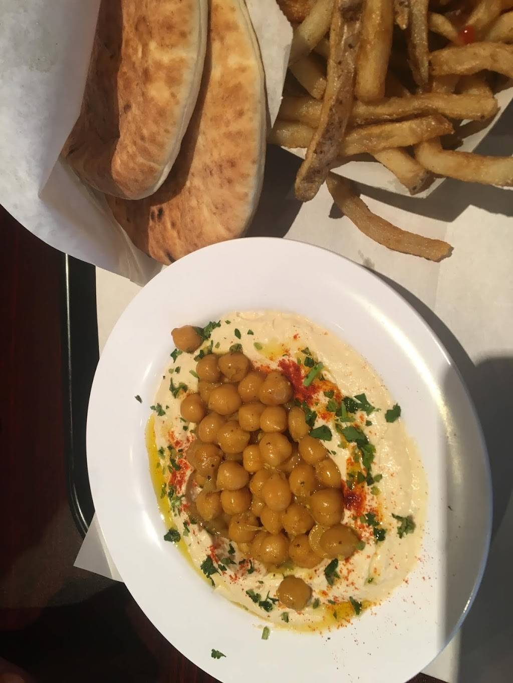 Yesh Hummus and Grill | restaurant | 607 Reisterstown Rd, Pikesville, MD 21208, USA | 4104849374 OR +1 410-484-9374