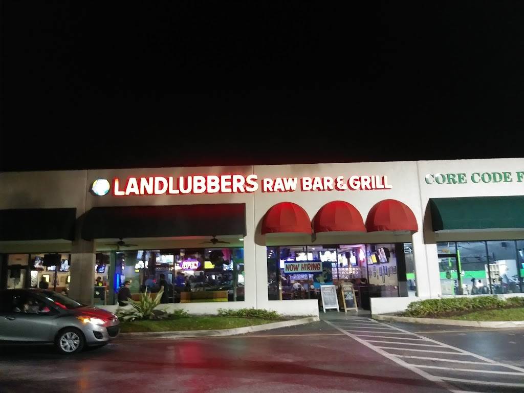 LandLubbers Raw Bar & Grill | restaurant | 1851 N Pine Island Rd, Plantation, FL 33322, USA | 9544732884 OR +1 954-473-2884