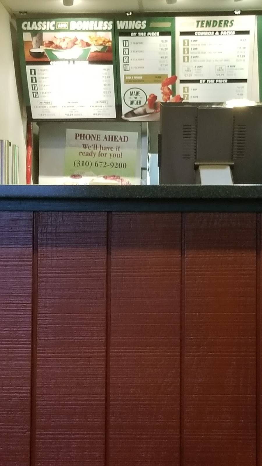 Wingstop | restaurant | 3551 W Century Blvd #103, Inglewood, CA 90303, USA | 3106729200 OR +1 310-672-9200