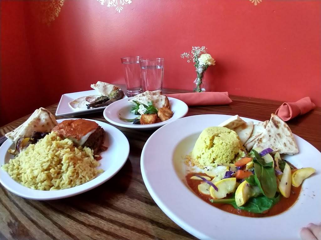 Jerusalem Garden Café | restaurant | 78 Patton Ave, Asheville, NC 28801, USA | 8282540255 OR +1 828-254-0255