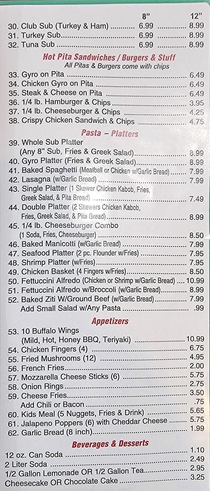 Moes Pizza & Subs 2 | restaurant | 6004-F, Landmark Center Blvd, Greensboro, NC 27407, USA | 3369380090 OR +1 336-938-0090