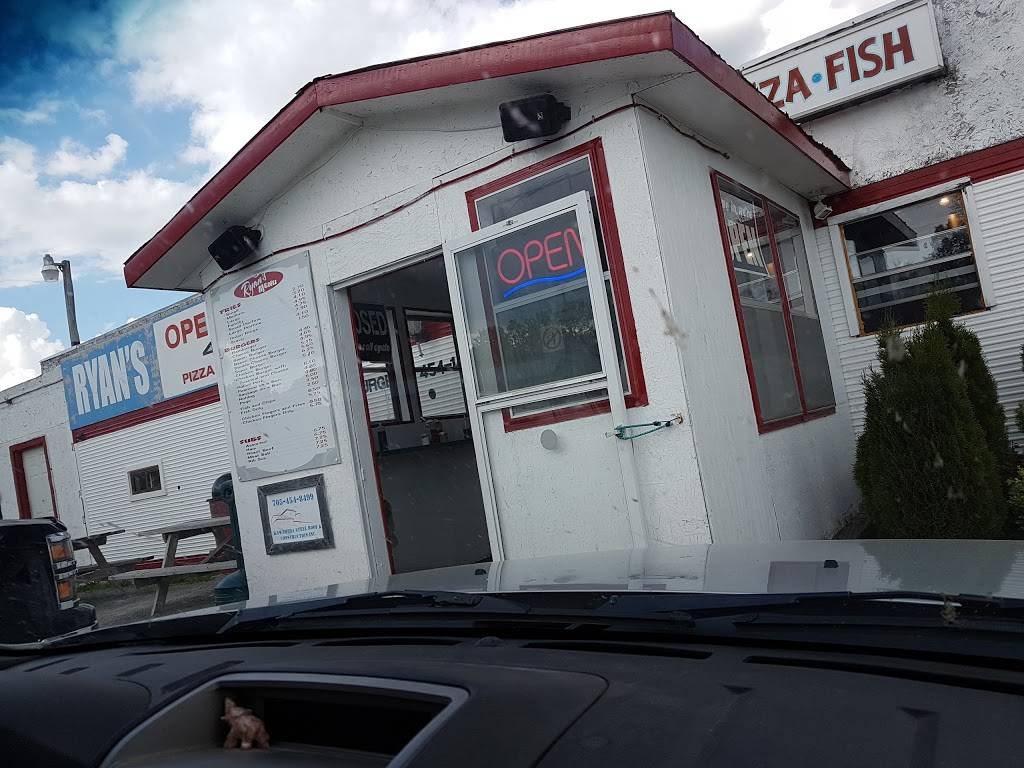 Ryans Charbroiled Burgers & Pizzas | restaurant | 6730 ON-highway 35, Coboconk, ON K0M 1K0, Canada | 7054541424 OR +1 705-454-1424